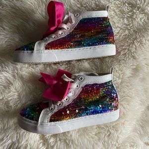 Jojo Siwa Flip-Sequin High Tops size 3y